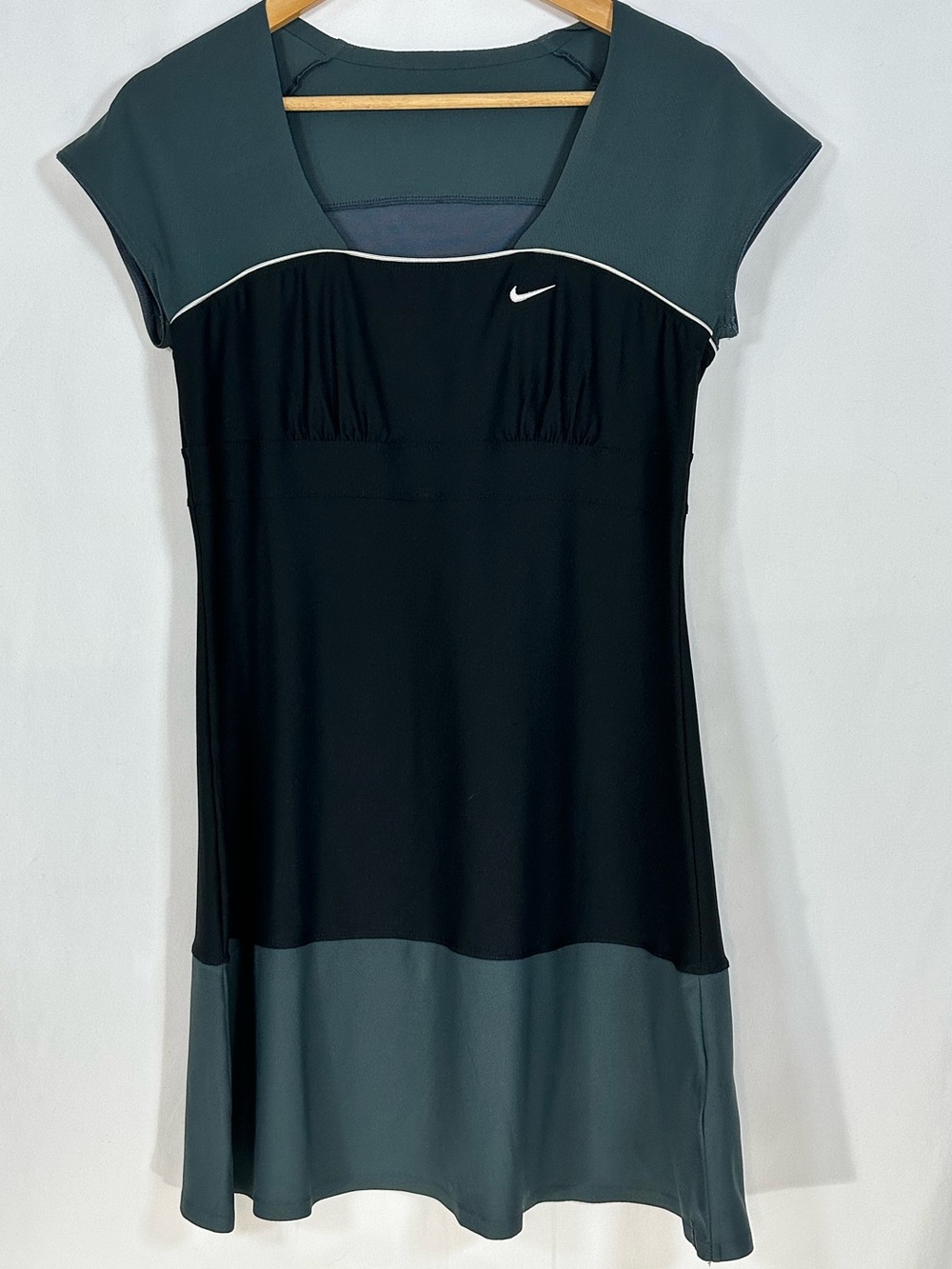Rare Serena Williams Nike Dress Large Grey Lava French Open Tenis Prep Classic
